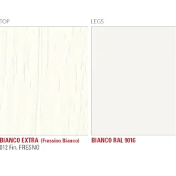 Viadurini Living Ausziehbare Esstische-Ausziehbarer Esstisch Bis zu 252 cm in HPL Made in Italy - Efisto