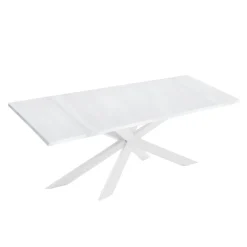 Viadurini Living Ausziehbare Esstische-Ausziehbarer Esstisch bis 300 cm aus Laminat, hergestellt in Italien – Grotta