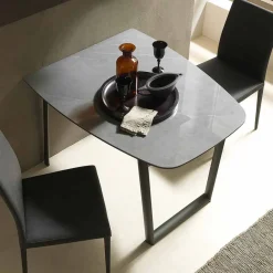 Viadurini Living Ausziehbare Esstische-Ausziehbarer Esstisch Bis zu 170 cm aus Keramik Made in Italy - Tremiti