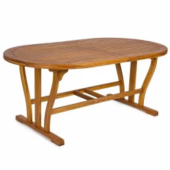 Viadurini in the Garden Gartentische Aus Teakholz-Ausziehbarer Esstisch im Freien Bis zu 240 cm in Holz - Kaley