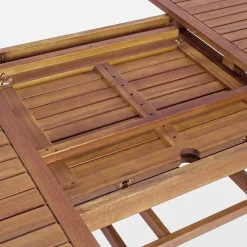 Viadurini in the Garden Gartentische Aus Teakholz-Ausziehbarer Esstisch im Freien Bis zu 240 cm in Holz - Kaley