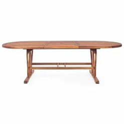 Viadurini in the Garden Gartentische Aus Teakholz-Ausziehbarer Esstisch im Freien Bis zu 240 cm in Holz - Kaley