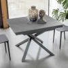 Viadurini Living Ausziehbare Esstische-Ausziehbarer Esstisch mit Metallrahmen Made in Italy - Elastic
