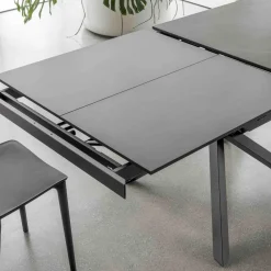 Viadurini Living Ausziehbare Esstische-Ausziehbarer Esstisch mit Metallrahmen Made in Italy - Elastic