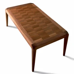 Viadurini Living Esstische Nach Mass|Ausziehbare Esstische-Ausziehbarer Esstisch, natürliches Nussholz, modernes Design Sanni