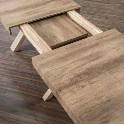 Viadurini Living Ausziehbare Esstische-Ausziehbarer Esstisch, Tischplatte aus Melaminholz - Atessa