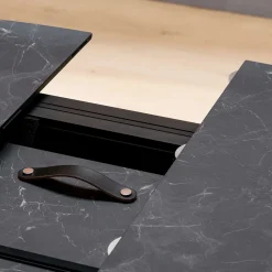 Viadurini Living Ausziehbare Esstische-Ausziehbarer Fasstisch bis 170 cm aus geschichtetem HPL - Convivio