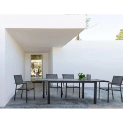 Viadurini in the Garden Gartentische Aus Aluminium|Ausziehbare Gartentische-Ausziehbarer Gartentisch Bis 240 cm in Weiß oder Turteltaube Aluminium - Franz