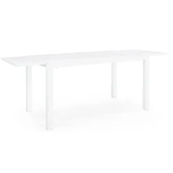 Viadurini in the Garden Gartentische Aus Aluminium|Ausziehbare Gartentische-Ausziehbarer Gartentisch Bis 240 cm in Weiß oder Turteltaube Aluminium - Franz