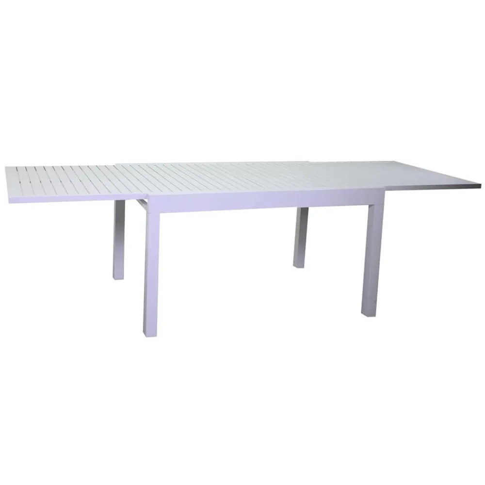 Viadurini in the Garden Gartentische Aus Aluminium|Ausziehbare Gartentische-Ausziehbarer Gartentisch komplett aus Aluminium - Sheet