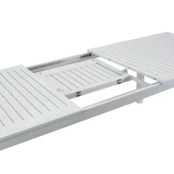 Viadurini in the Garden Gartentische Aus Aluminium|Ausziehbare Gartentische-Ausziehbarer Gartentisch aus Aluminium mit gelatteter Platte - Passport