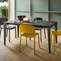 Viadurini Living Ausziehbare Esstische-Ausziehbarer Küchentisch aus edler Laminamkeramik Made in Italy - Efisto