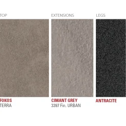 Viadurini Living Ausziehbare Esstische-Ausziehbarer Küchentisch aus edler Laminamkeramik Made in Italy - Efisto