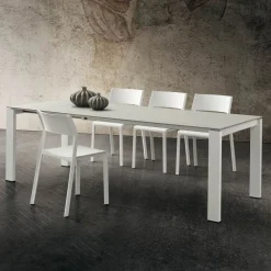 Viadurini Living Ausziehbare Esstische-Ausziehbarer Küchentisch Bis zu 240 cm in Precious Hpl Made in Italy - Jupiter