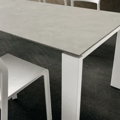 Viadurini Living Ausziehbare Esstische-Ausziehbarer Küchentisch Bis zu 240 cm in Precious Hpl Made in Italy - Jupiter