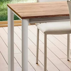 Viadurini Living Ausziehbare Esstische-Ausziehbarer Küchentisch bis 240 cm Holzoptik Made in Italy - Maltesisch