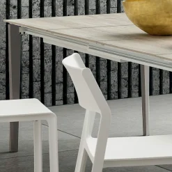 Viadurini Living Ausziehbare Esstische-Ausziehbarer Küchentisch Bis zu 240 cm in Hpl Made in Italy - Fantastisch