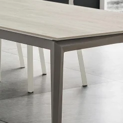 Viadurini Living Ausziehbare Esstische-Ausziehbarer Küchentisch Bis zu 240 cm in Hpl Made in Italy - Fantastisch