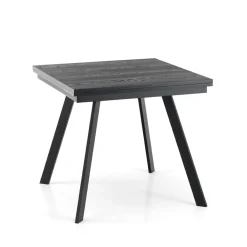 Viadurini Living Ausziehbare Esstische-Ausziehbarer klappbarer Esstisch aus MDF und Metall – Arsen