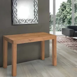 Viadurini Living Ausziehbarer Konsolentisch-Ausziehbarer Konsolentisch aus furniertem Holz, hergestellt in Italien – Gordito