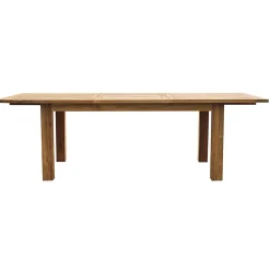 Viadurini in the Garden Gartentische Aus Teakholz|Ausziehbare Gartentische-Ausziehbarer Outdoor-Tisch bis 250 cm aus recyceltem Teakholz - Farn