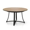 Viadurini Living Ausziehbare Esstische-Ausziehbarer runder Tisch mit MDF-Platte mit Laminatbezug - Apulien