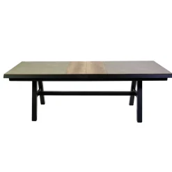 Viadurini in the Garden Gartentische Aus Aluminium|Ausziehbare Gartentische-Ausziehbarer Tisch 303 cm aus Aluminium mit HPL-Platte - Righello