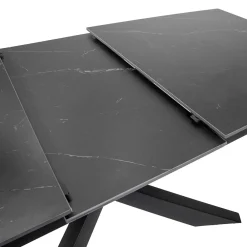 Viadurini Living Ausziehbare Esstische-Ausziehbarer Tisch 200 cm aus Metall und synthetischem Stein - Unterwasser