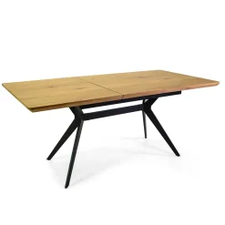 Viadurini Living Ausziehbare Esstische-Ausziehbarer Tisch 180 cm in MDF-Holzoptik mit geprägter Maserung - Schaumstoff