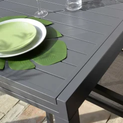 Viadurini in the Garden Ausziehbare Gartentische-Ausziehbarer Tisch 270 cm Outdoor mit Aluminiumgestell - Sheet