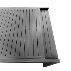 Viadurini in the Garden Ausziehbare Gartentische-Ausziehbarer Tisch 270 cm Outdoor mit Aluminiumgestell - Sheet