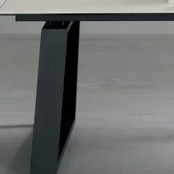 Viadurini Living Ausziehbare Esstische-Ausziehbarer Tisch 3 m Glänzende Keramikplatte Metallbeine - Papusca