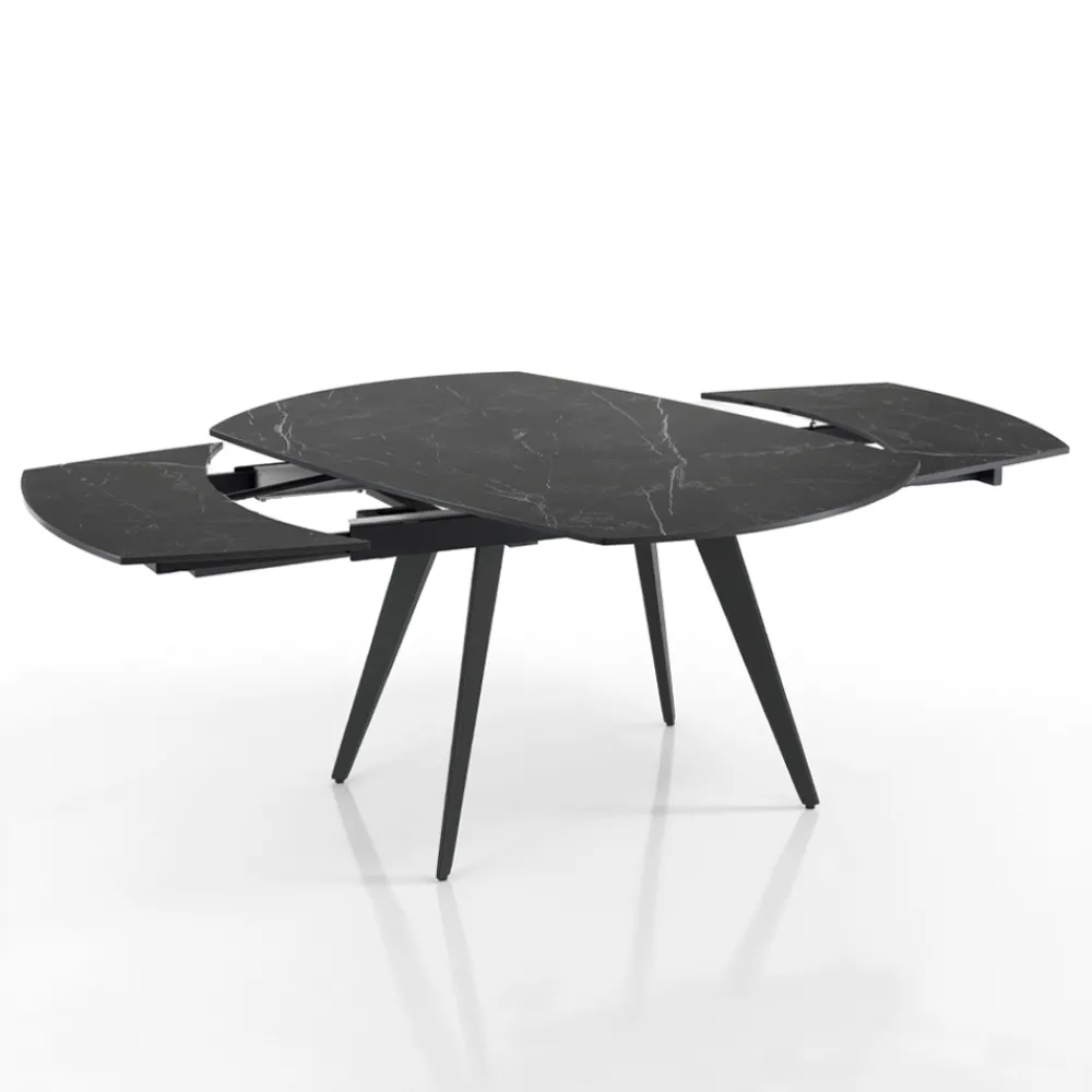 Viadurini Living Ausziehbare Esstische-Ausziehbarer Tisch auf 200 cm mit drehbarer Öffnung – Butego