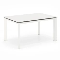 Viadurini Living Ausziehbare Esstische-Ausziehbarer Tisch auf 220 cm aus Keramik und Metall – Nadia