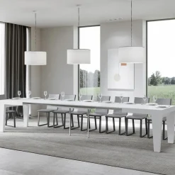 Viadurini Living Ausziehbare Esstische-Ausziehbarer Tisch auf 440 cm. Erhältlich in verschiedenen Ausführungen – Berg