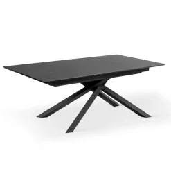 Viadurini Living Ausziehbare Esstische-Ausziehbarer Tisch auf 270 cm mit HPL-Platte und Aluminium-Untergestell – Suchen