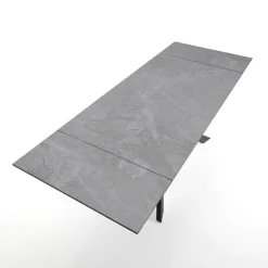 Viadurini Living Ausziehbare Esstische-Ausziehbarer Tisch auf 240 cm aus Keramik mit Marmor-Finish – Chlor
