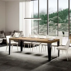 Viadurini Living Ausziehbare Esstische-Ausziehbarer Tisch auf 440 cm in verschiedenen Größen und Ausführungen, hergestellt in Italien – Strand