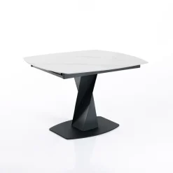 Viadurini Living Ausziehbare Esstische-Ausziehbarer Tisch auf 165 cm aus Metall und Keramik – Boccanera