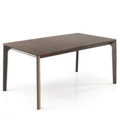 Viadurini Living Ausziehbare Esstische-Ausziehbarer Tisch auf 240 cm aus Holz mit Platte aus MDF – Ruthenium