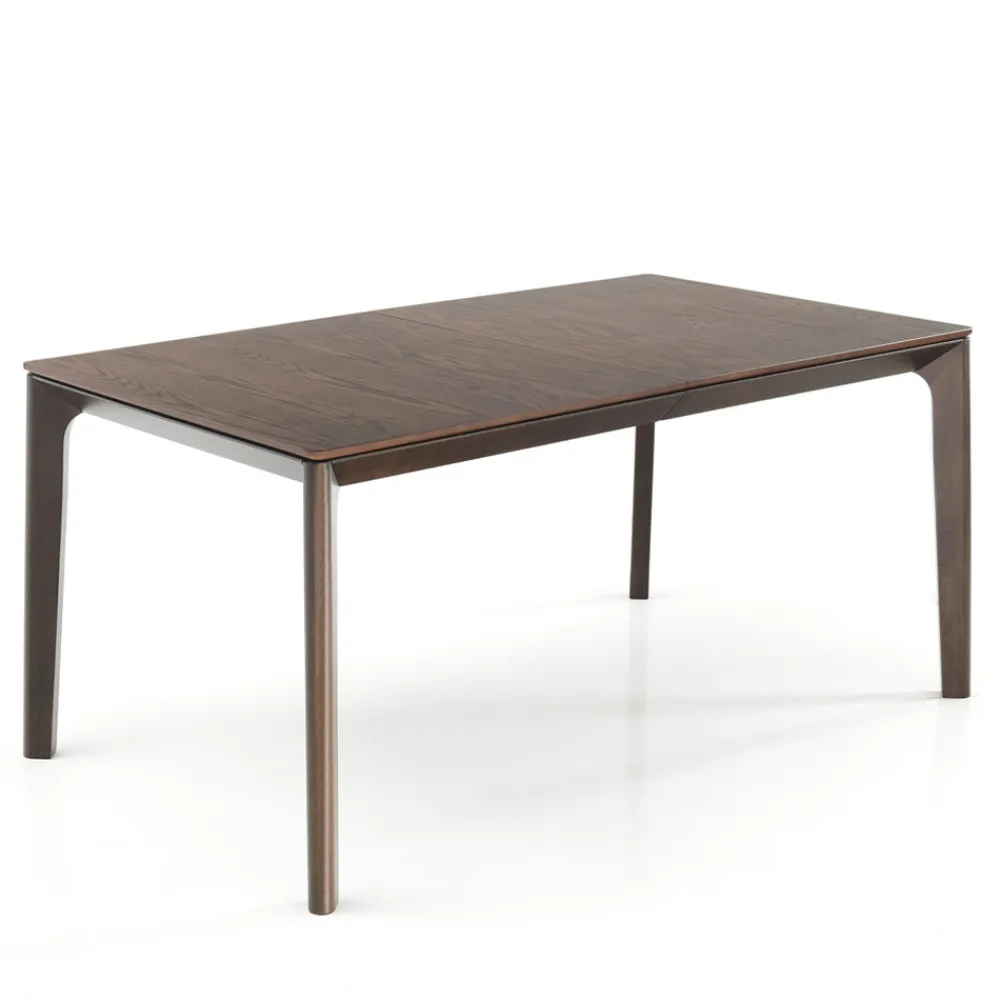 Viadurini Living Ausziehbare Esstische-Ausziehbarer Tisch auf 240 cm aus Holz mit Platte aus MDF – Ruthenium