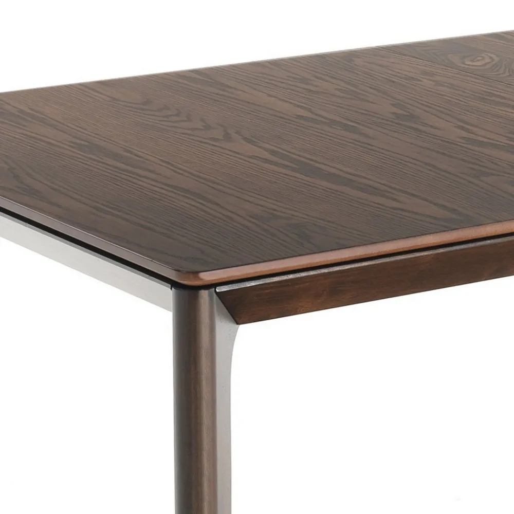 Viadurini Living Ausziehbare Esstische-Ausziehbarer Tisch auf 240 cm aus Holz mit Platte aus MDF – Ruthenium