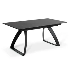 Viadurini Living Ausziehbare Esstische-Ausziehbarer Tisch auf 270 cm mit HPL-Platte und Aluminiumgestell – Villongo