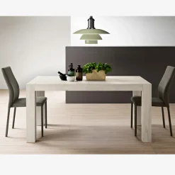 Viadurini Living Ausziehbare Esstische-Ausziehbarer Tisch aus klappbarem Melamin Made in Italy - Oky