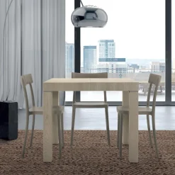 Viadurini Living Ausziehbare Esstische-Ausziehbarer Tisch aus Laminatholz bis zu 470 cm, hergestellt in Italien – Gordito