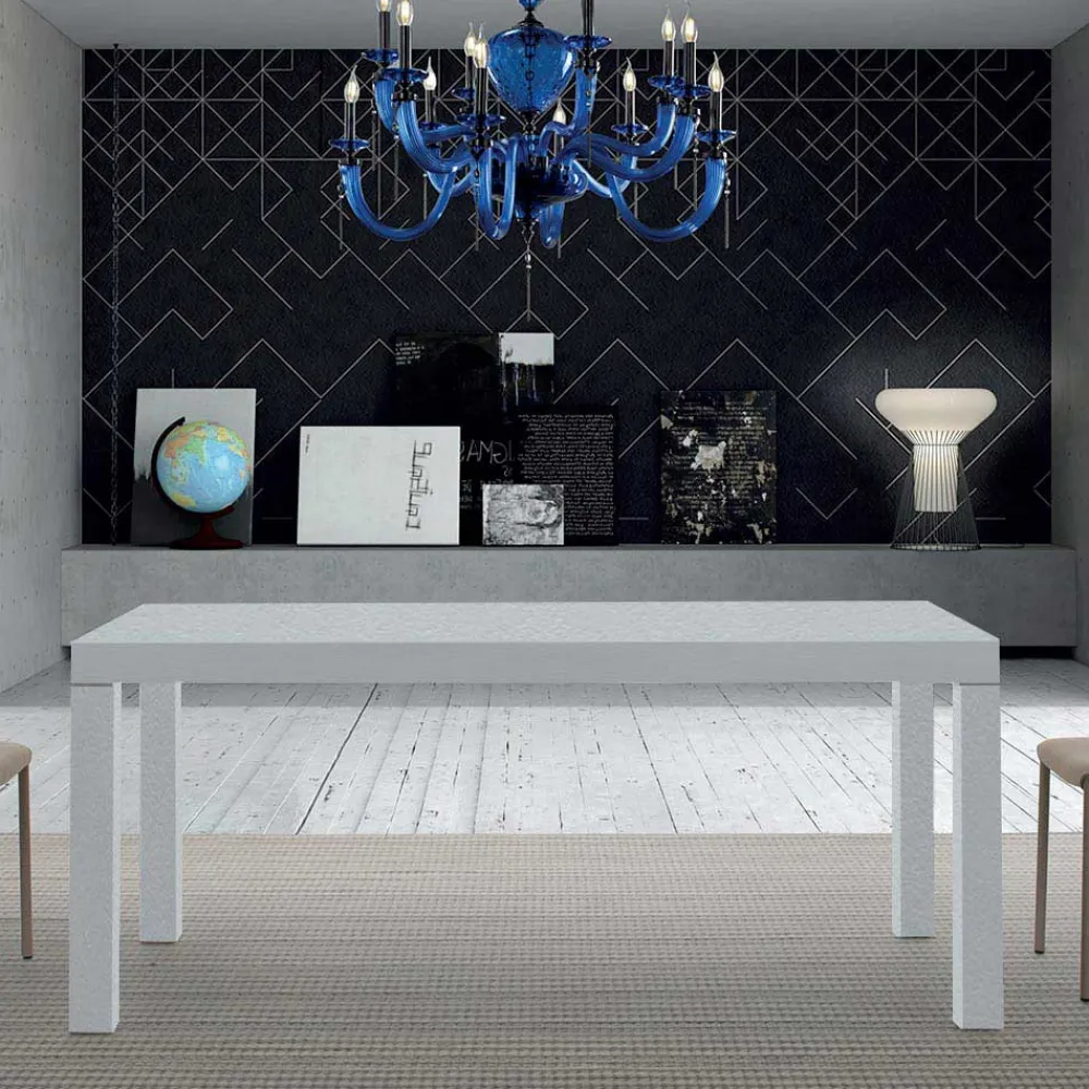 Viadurini Living Ausziehbare Esstische-Ausziehbarer Tisch aus Melaminholz bis zu 470 cm, hergestellt in Italien – Gordito