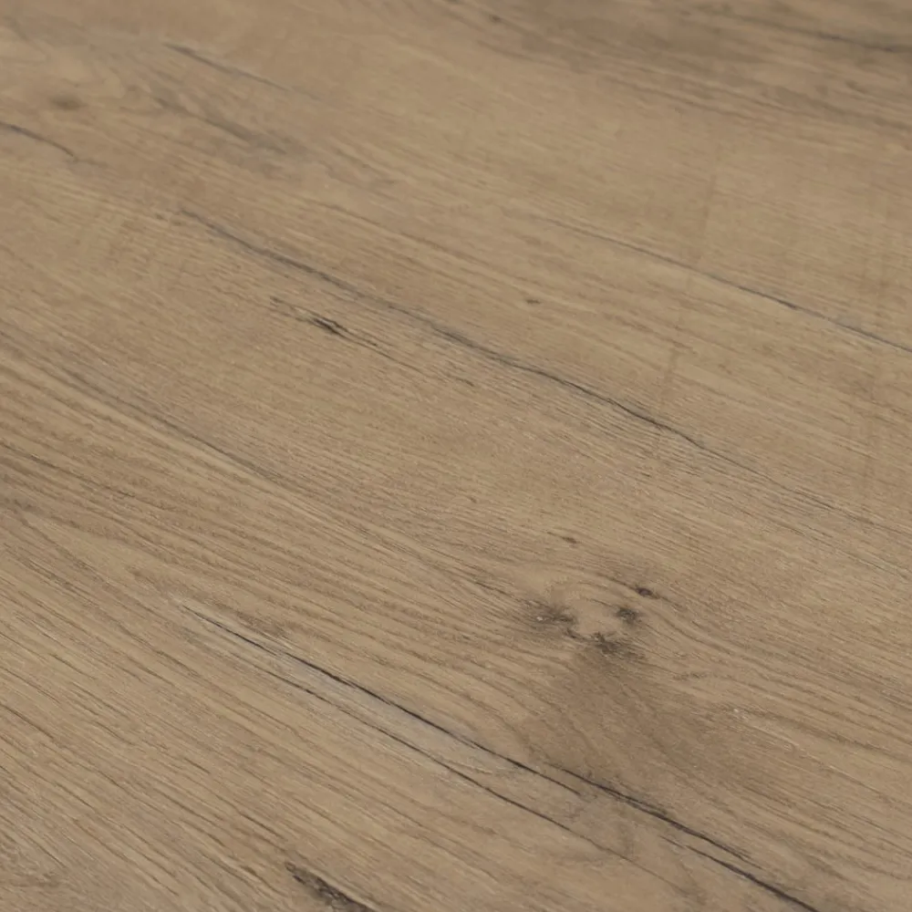 Viadurini Living Ausziehbare Esstische-Ausziehbarer Tisch aus Melaminholz und anthrazitfarbener Eisenunterplatte – Sassone