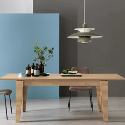 Viadurini Living Ausziehbare Esstische-Ausziehbarer Tisch aus Melamin in verschiedenen Ausführungen Made in Italy - Lily