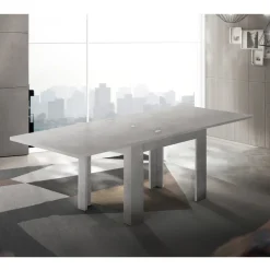 Viadurini Living Ausziehbare Esstische-Ausziehbarer Tisch aus nachhaltigem Holz bis 180 cm - Perro