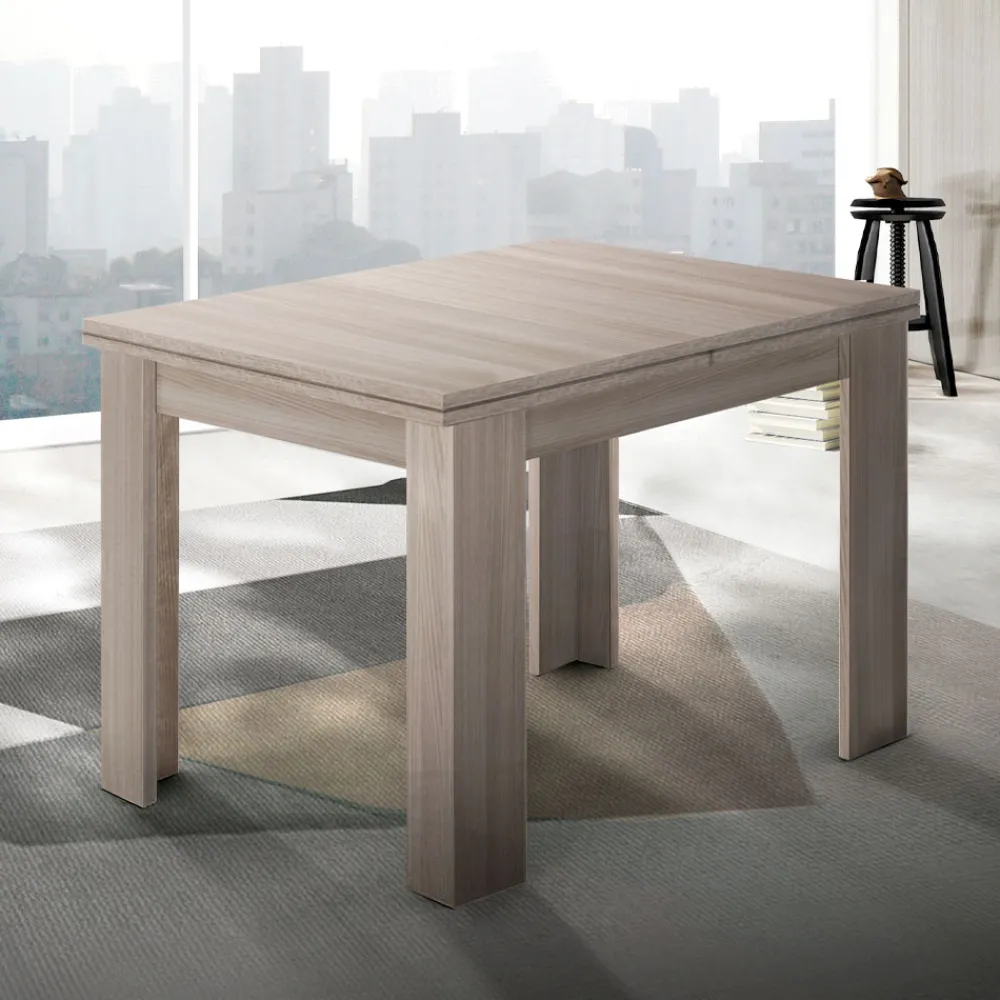 Viadurini Living Ausziehbare Esstische-Ausziehbarer Tisch aus nachhaltigem Holz bis 180 cm - Perro